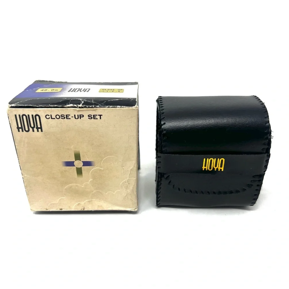 HOYA 49mm CLOSE-UP FILTER SET +1 +2 +4 NEW Open Box NOS